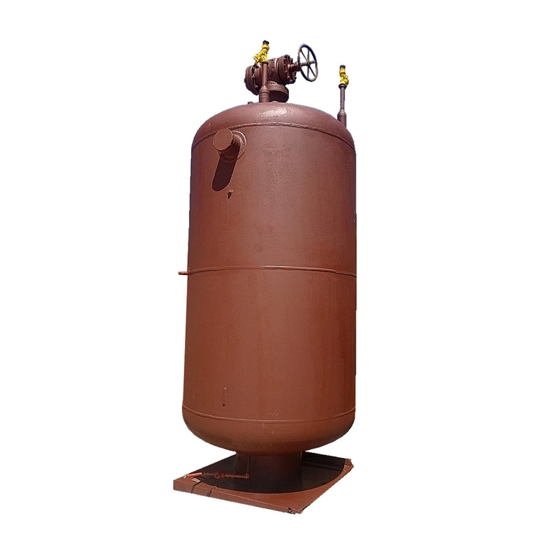 E.L. Nickell Vertical Ammonia Receiver - 2500 gallons E.L. Nickell 