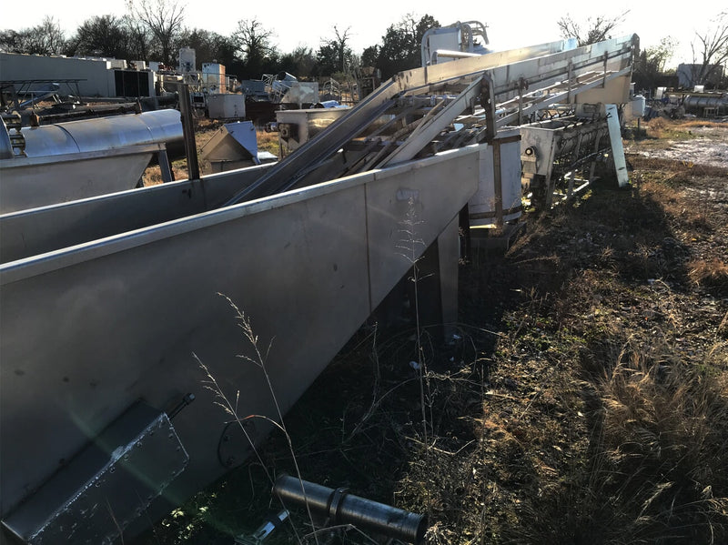 Elevated Conveyor with Wash Tank- 320 Gallon Not Specified 