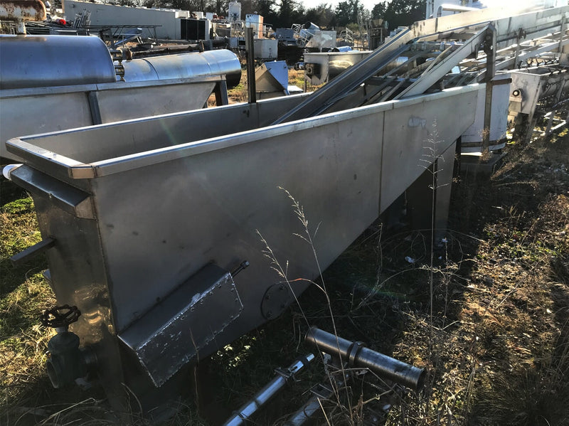 Elevated Conveyor with Wash Tank- 320 Gallon Not Specified 
