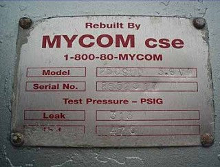 FES 385 / Mycom 250SUD Screw Compressor Package - 500 HP FES / Mycom 