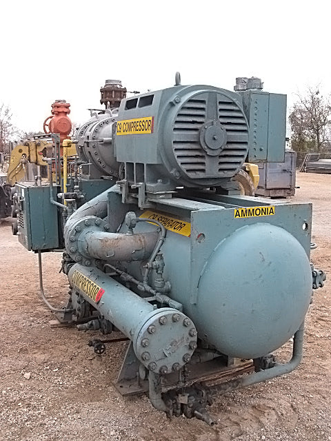 Bush Air Compressor Dunham-Bush 350 Rotary Screw Compressor Package (Dunham-Bush 2510/350,