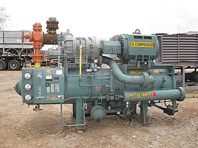 Bush Air Compressor Dunham-Bush 350 Rotary Screw Compressor Package (Dunham-Bush 2510/350,
