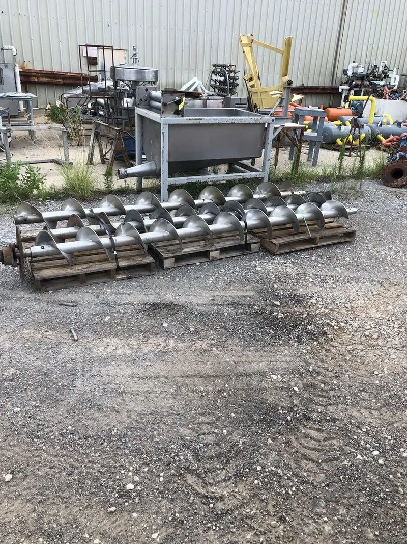 3 Stainless Augers/Screws 156''x48"x36"