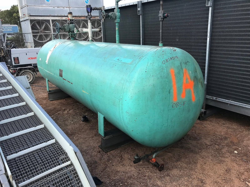Frick Horizontal Ammonia Receiver Vessel - 1200 gallons Frick 