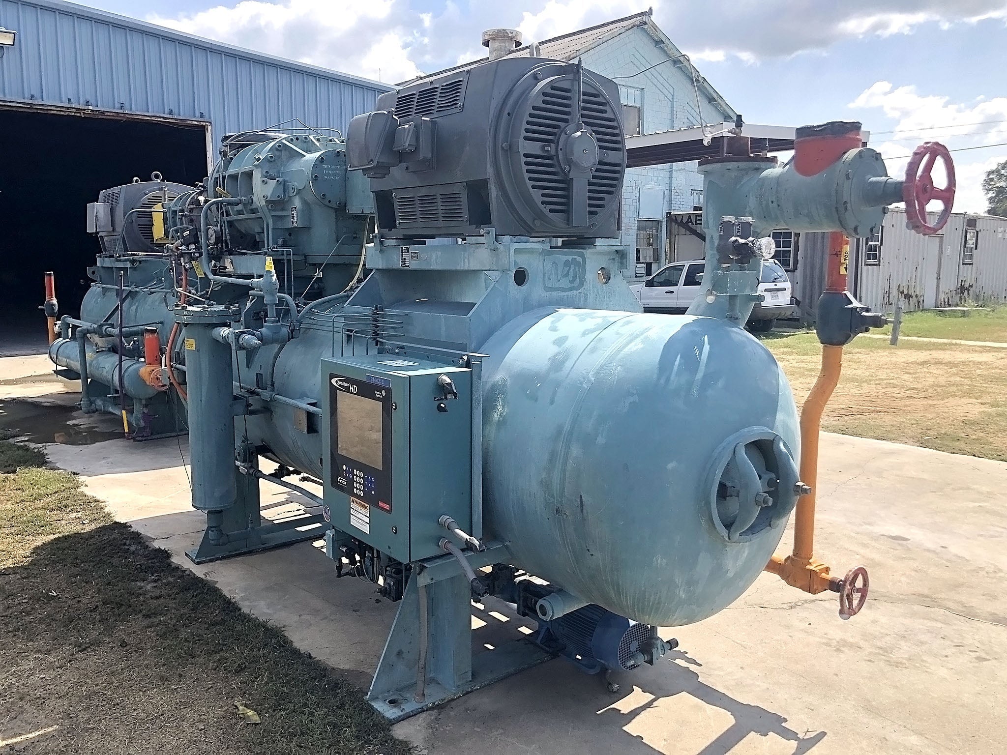 Compressor Volume Frick RDB-546 Rotary Screw Compressor Package (Frick TDSL283XL, 400 HP