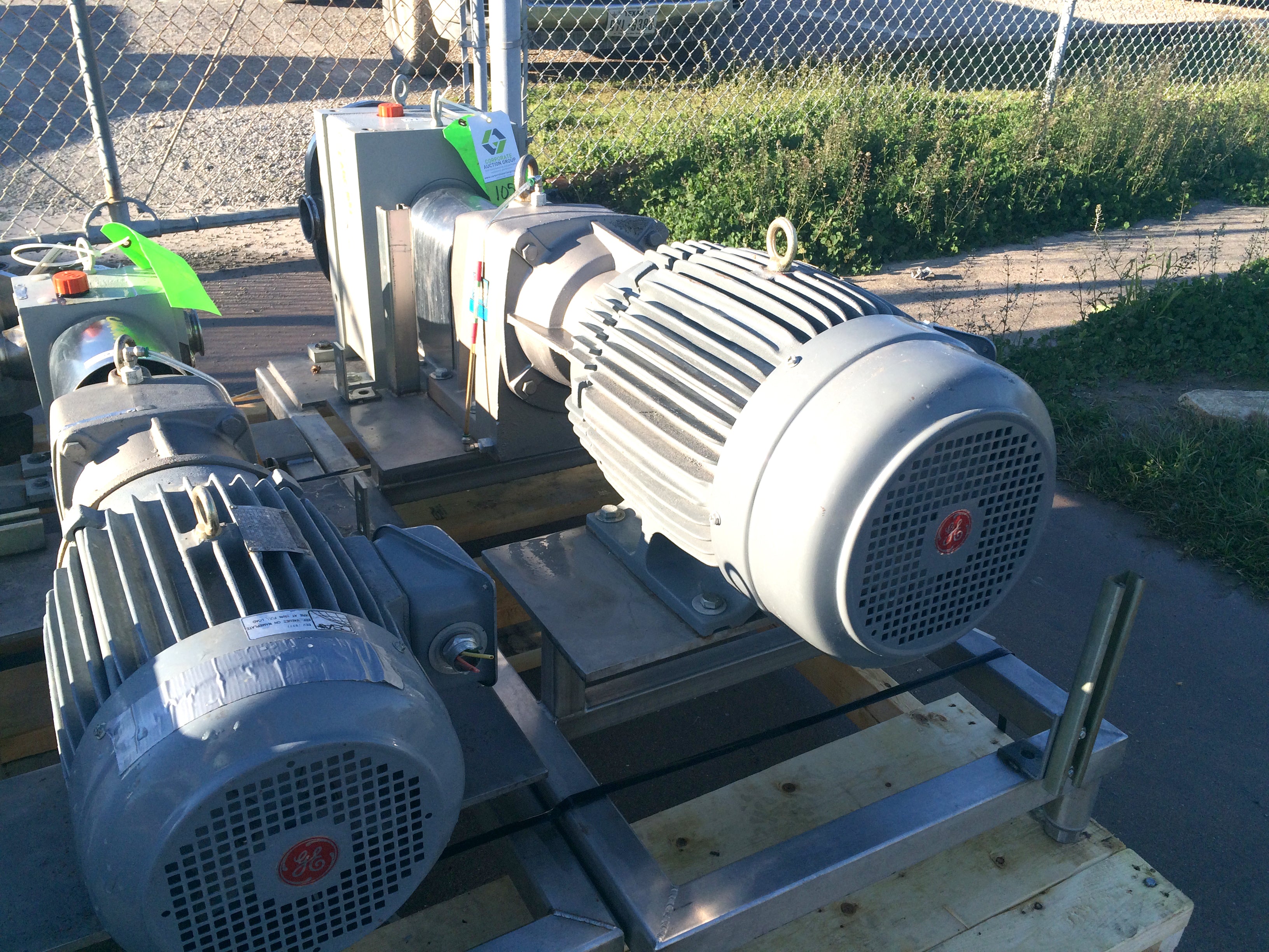 Fkl Fristam FKL-150 Positive Displacement Pump (15 HP, 155.4 GPM Max)