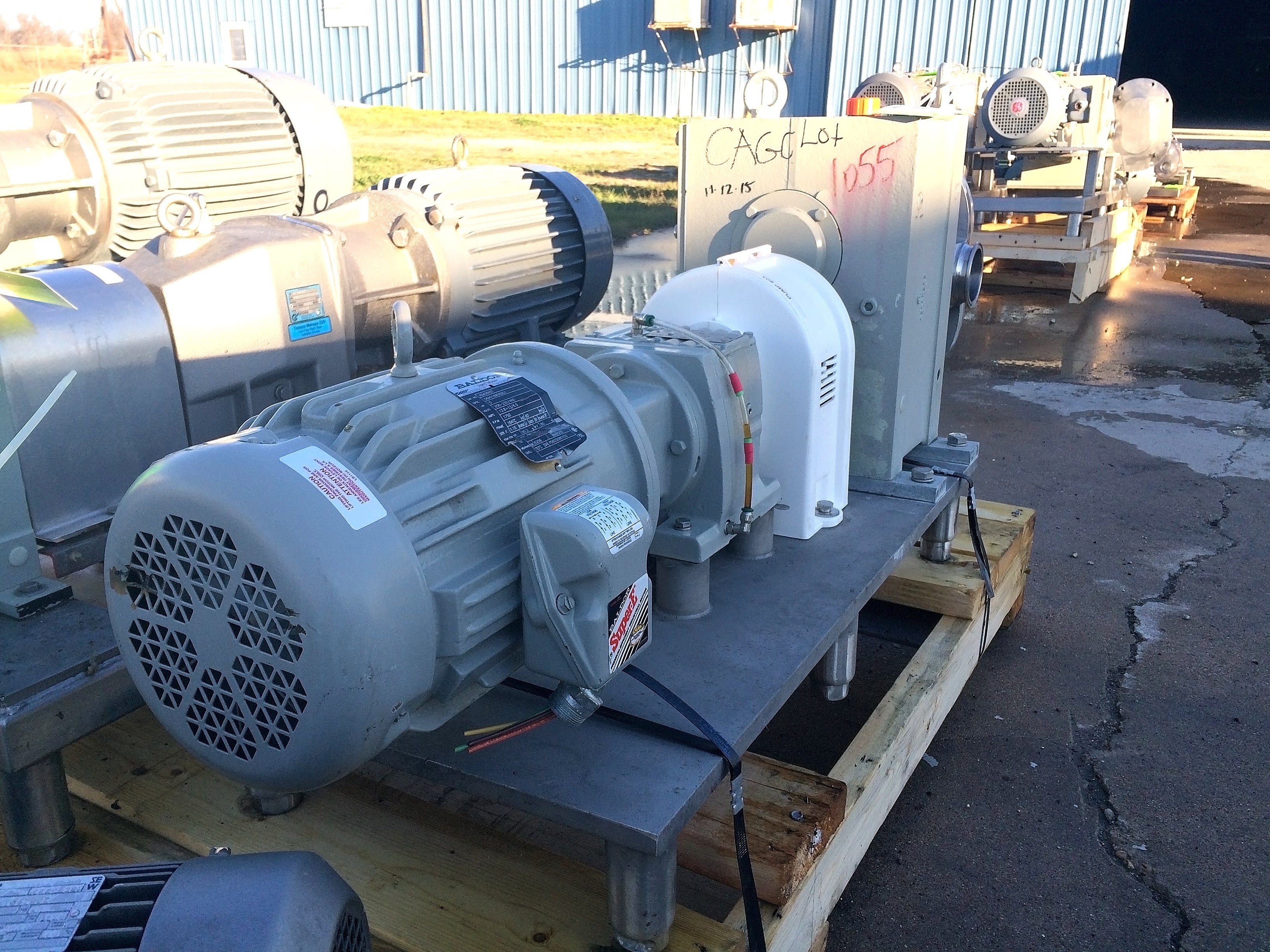 Fkl Fristam FKL150 Positive Displacement Pump (5 HP, 155.4 GPM Max)