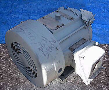General Electric Tri-Clad Induction Motor- 1 HP General Electric 