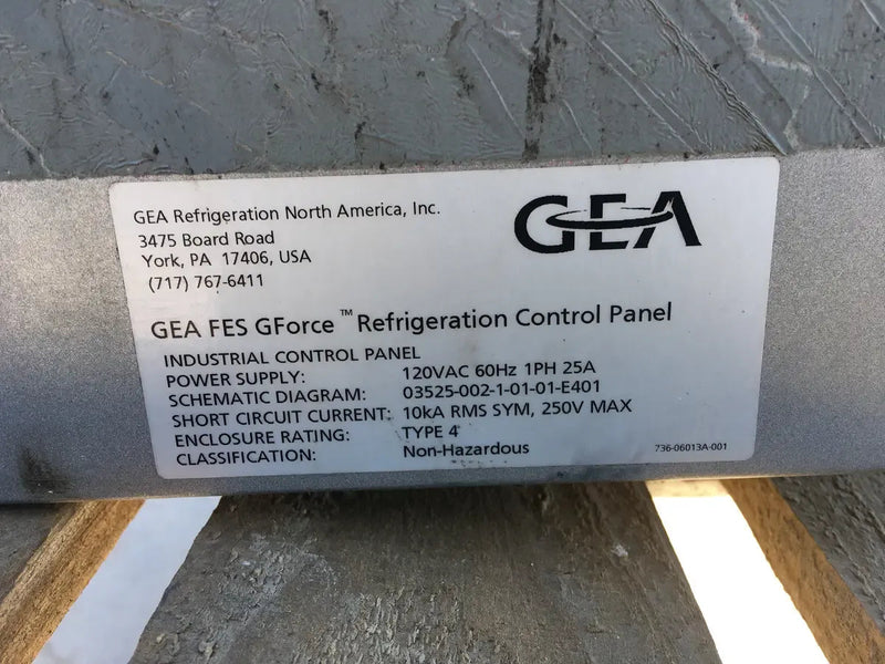 GEA Retrofit Screw Compressor Micro Control Panel