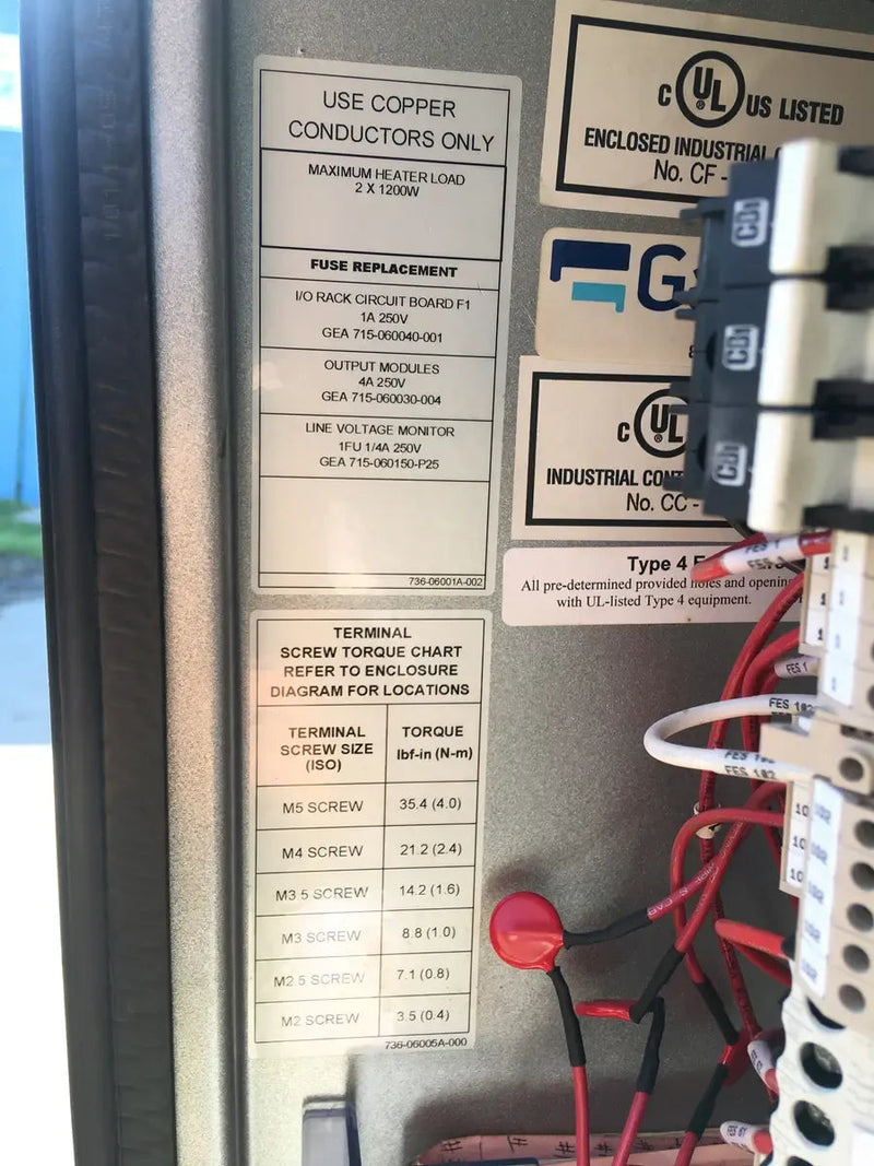 Panel de control micro del compresor de tornillo de adaptación GEA