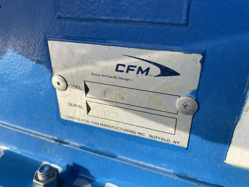 Ventiladores y sopladores centrífugos CFM TFD280/10