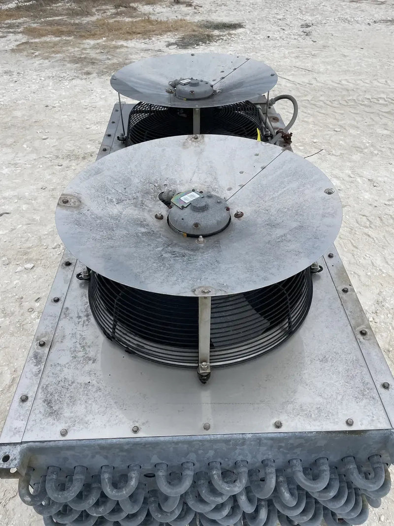 Frick (York) ATRB 284XW 3 Ammonia Evaporator Coil- 10 TR, 2 Fans (Low Temperature)
