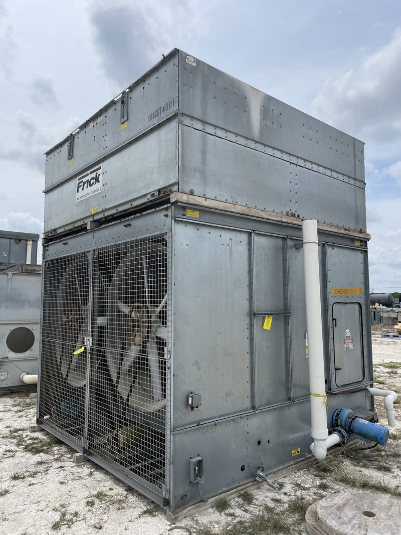 Condensador evaporativo Frick VCA-404A (404 toneladas nominales, motores de 2 a 10 HP, 1 unidad de torre)