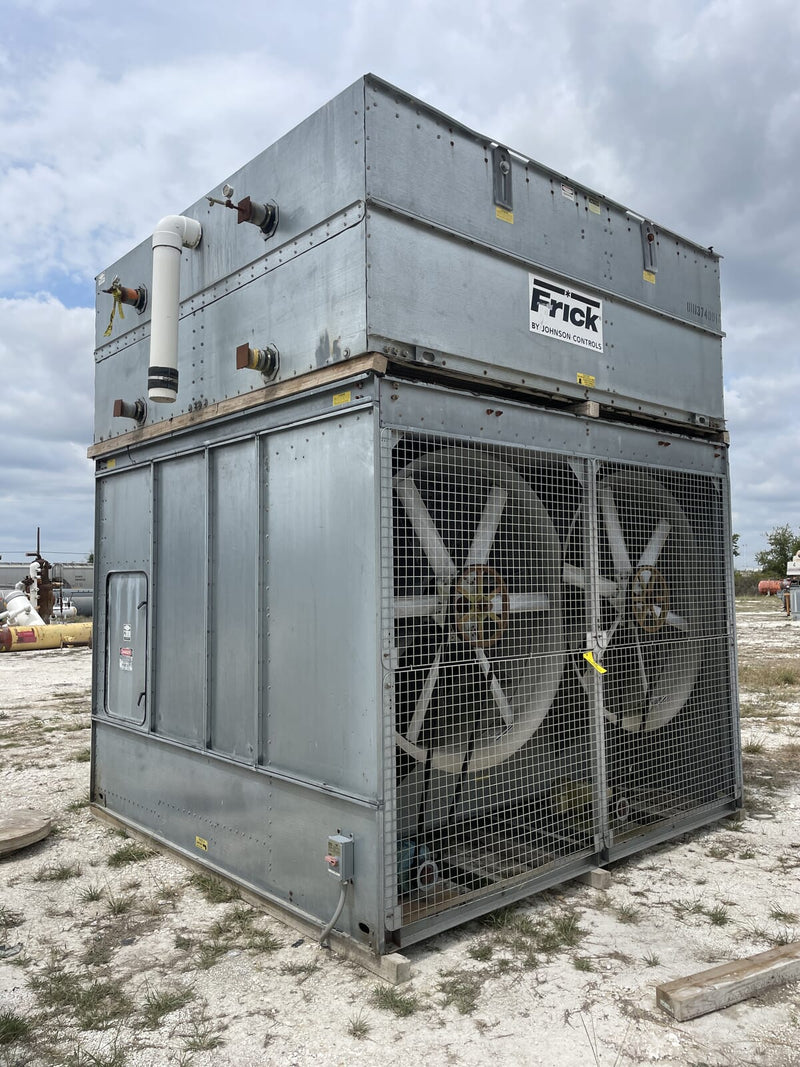 Condensador evaporativo Frick VCA-404A (404 toneladas nominales, motores de 2 a 10 HP, 1 unidad de torre)