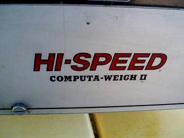 Hi Speed Computa-weigh II Checkweigher Hi-Speed 