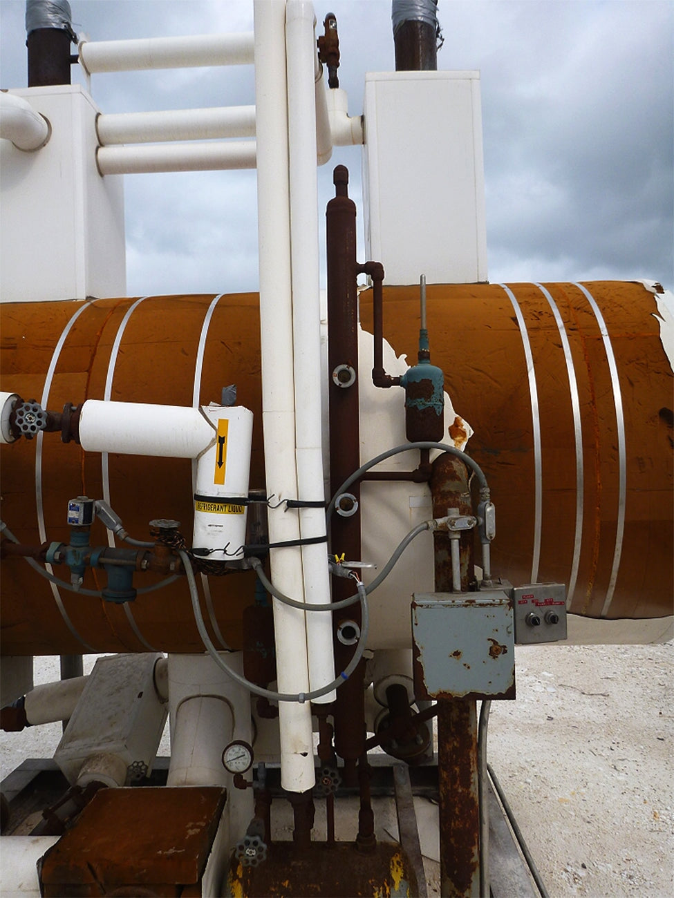 Horizontal Ammonia Recirculator Package