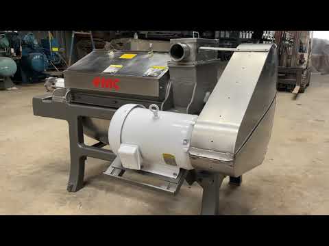 FMC 75B Pulper Screw Extractor/Finisher ( 15 HP, 75-100 GPM)