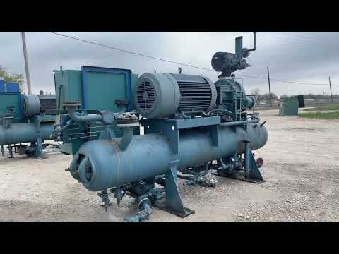 Frick RWB-II-60 Rotary Screw Compressor Package (Frick TDSH163S, 200 H