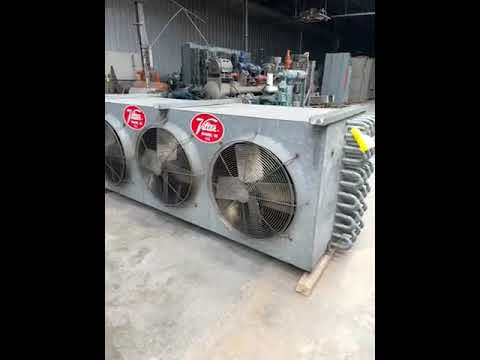 Vilter SC 24-84-3/4-RA-HGC Ammonia Evaporator Coil- 15 TR, 3 Fans (Low Temperature)