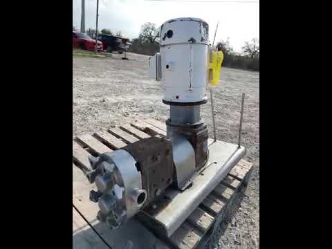 Waukesha Cherry-Burrell 30 Positive Displacement Pump (3 HP, 36 GPM Max)