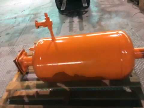 Vilter OCS145 Vertical Oil Separator (12in X 30in. 15 Gallons)