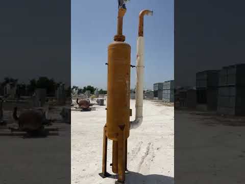 Acumulador vertical de amoníaco HA Phillips Co (18 pulgadas x 125 pulgadas, 137 galones)
