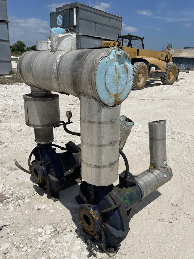 RVS Vertical Ammonia Recirculator (48 Dia X 147 in. 1134 Gallons. 2-5