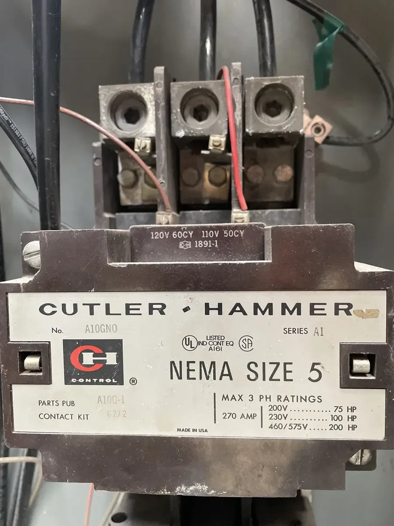 Cutler-Hammer A10GN0 Motor Starter - HP