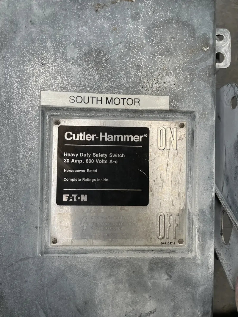 Interruptor de seguridad de servicio pesado Cutler-Hammer
