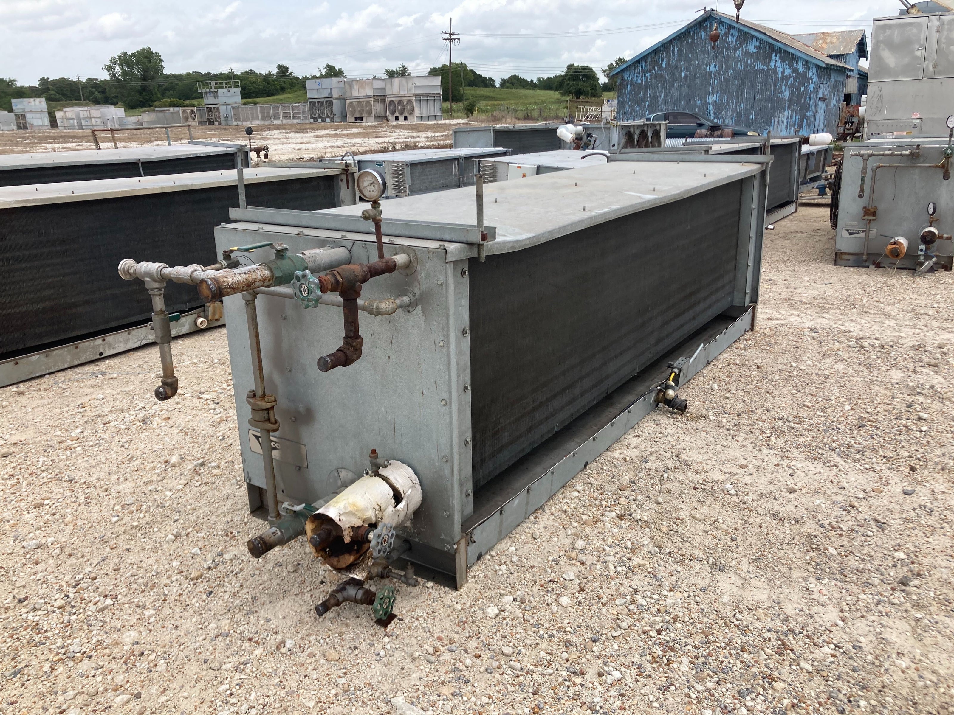 Imeco C0.324.44 Ammonia Evaporator Coil 9 TR, 3 Fans (Low Temperature