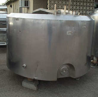 Insulated Tank Stainless Steel - 500 Gallon Not Specified 