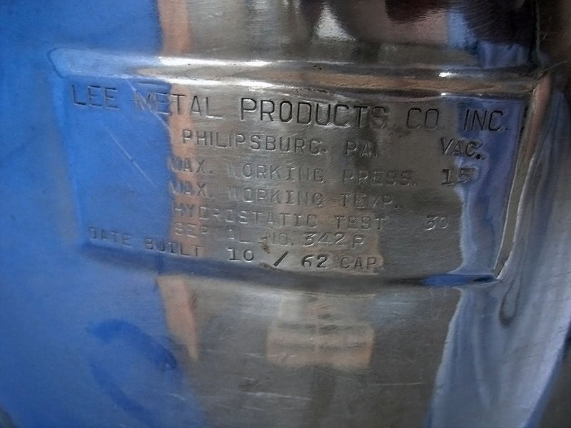 Lee Industries Metal Products Vacuum Kettle- 10 Gallon Lee Industries Inc. 