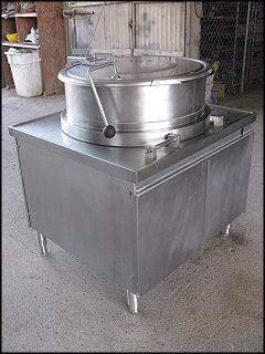 Market Forge Jacketed Kettle with Cabinet - 40 Gallon Market Forge 