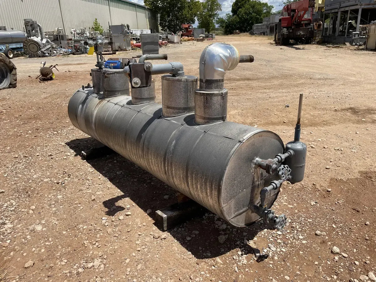 Monjoner Method Machine Mojonnier Bros Co Horizontal Ammonia Receiver ( in. X in. Gallons)