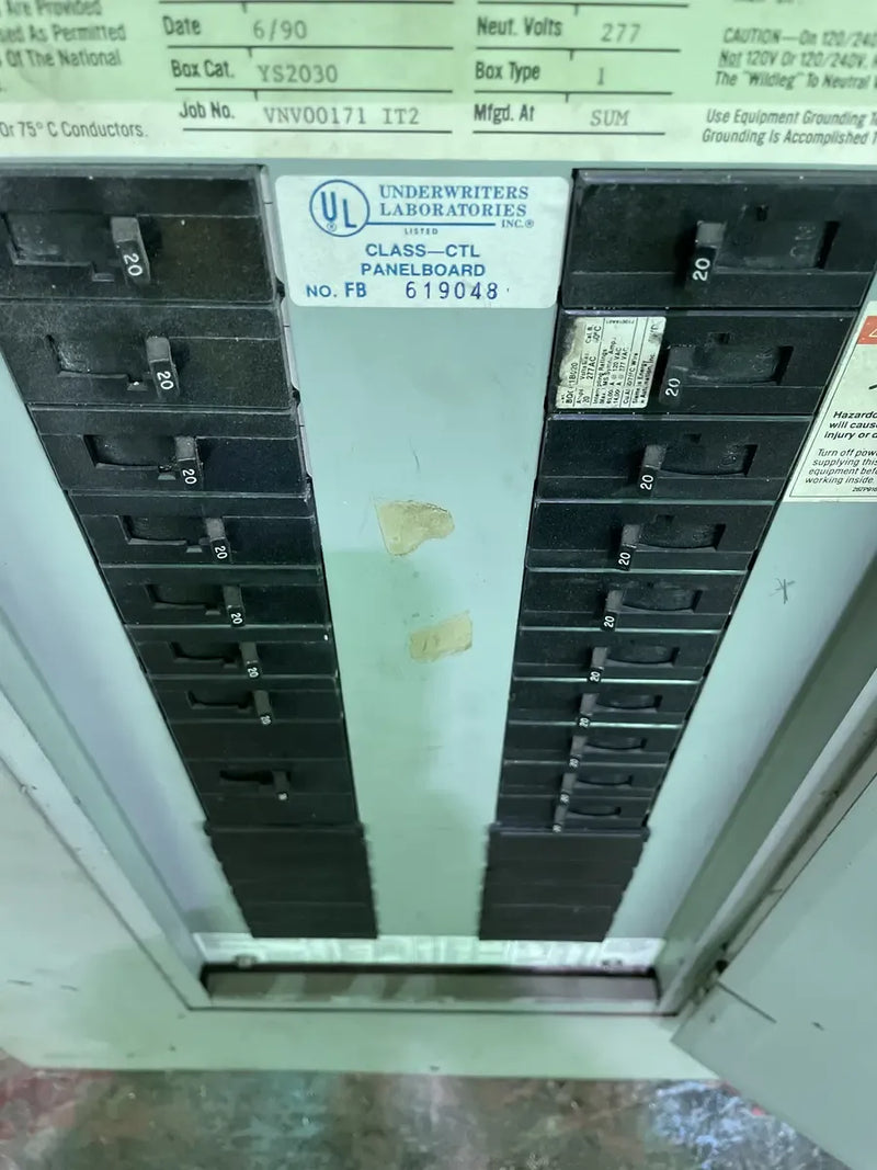 Challenger Panel Challenger PRL2 Panel Board ( 480/277 Volts, 3 Ph, 100 Amps )
