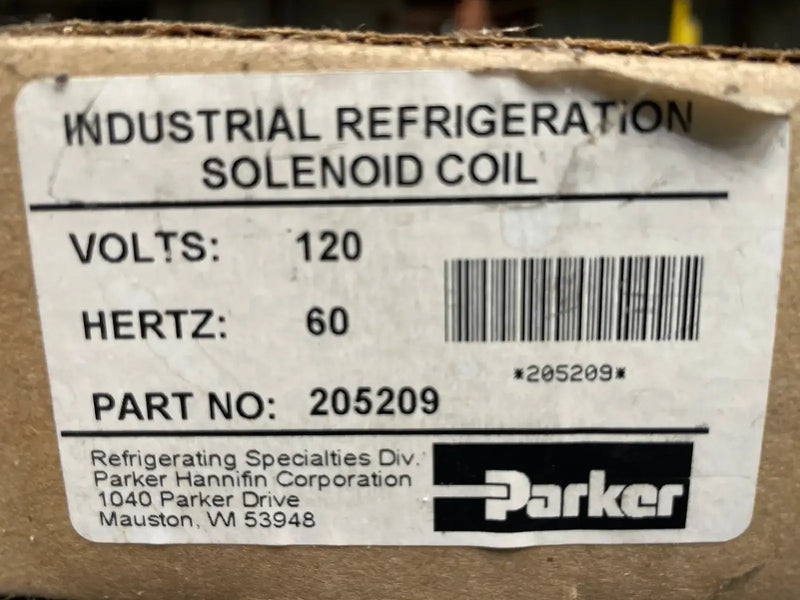 Parker Refrigeration 205209 Solenoid Coil