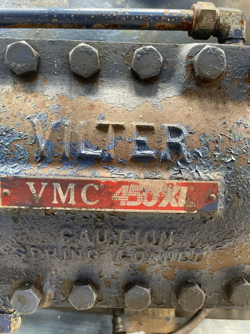 Compresor alternativo Vilter 456 desnudo de 6 cilindros (impulsado por correa)