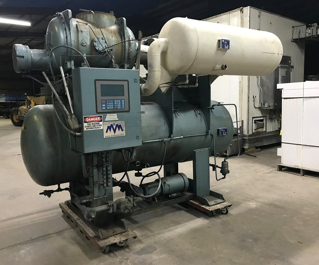 M&M H146BL-185 Rotary Screw Compressor Package (Howden WRV255, 150 HP