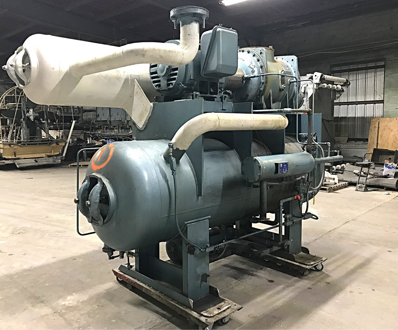 M&M H146BL-185 Rotary Screw Compressor Package (Howden WRV255, 150 HP