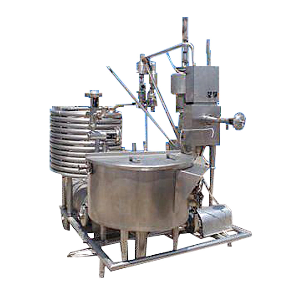 Monjoner Method Machine Mojonnier Preheat Raw Milk Pasteurizing Skid