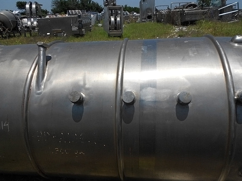 Mojonnier Stainless Steel Vacuum Pan Evaporator-1,300 Gallon Mojonnier 