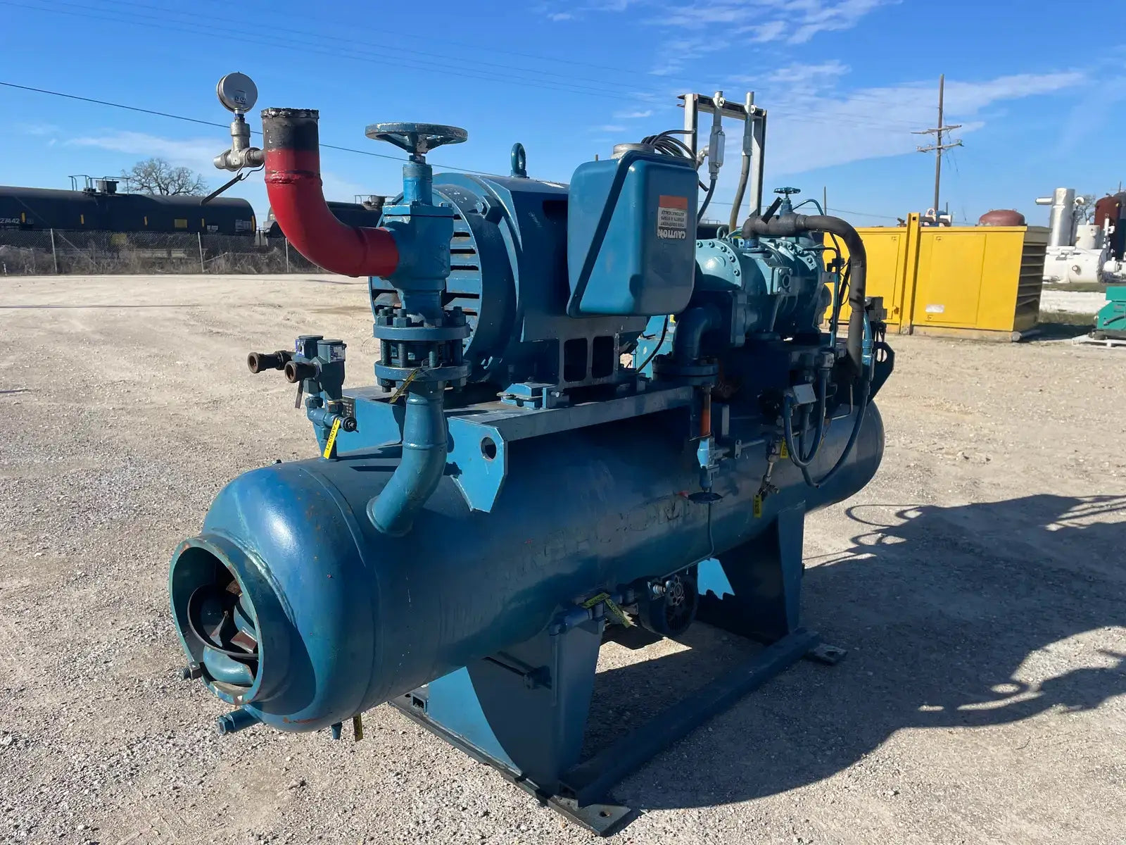 Mycom 160VLD Rotary Screw Compressor Package (Mycom 160VLD, 200 HP 230