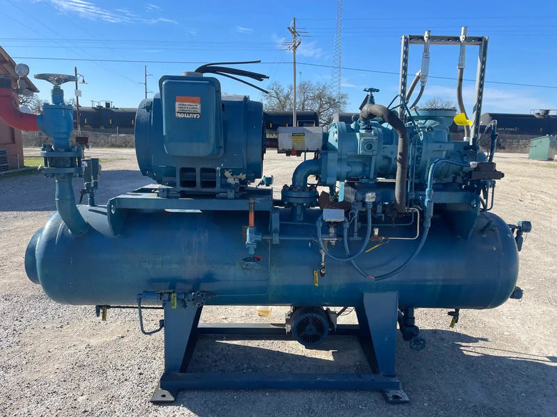 Mycom 160VLD Rotary Screw Compressor Package (Mycom 160VLD, 200 HP 230