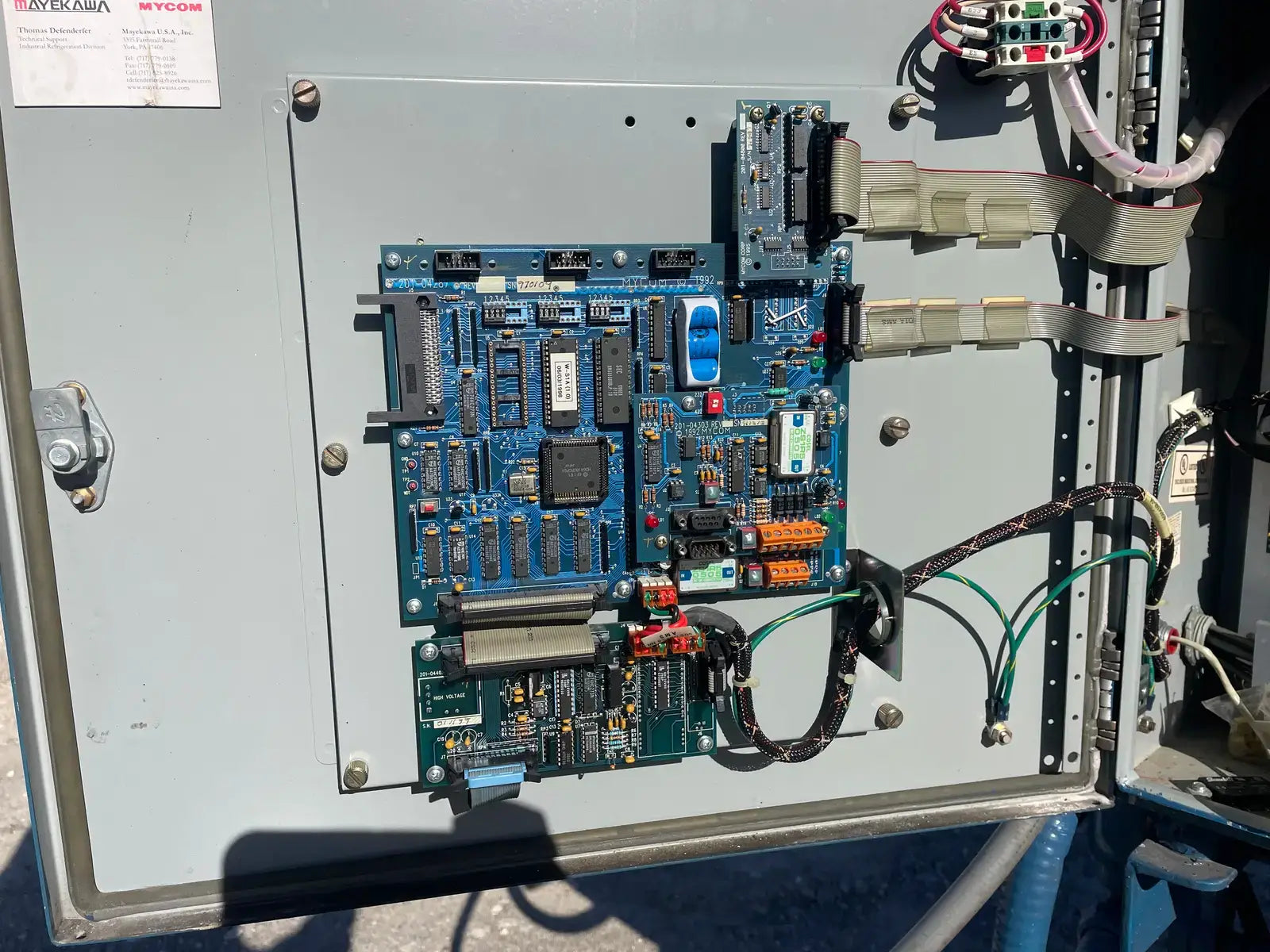 Mycom 160VLD Rotary Screw Compressor Package (Mycom 160VLD, 200 HP 230