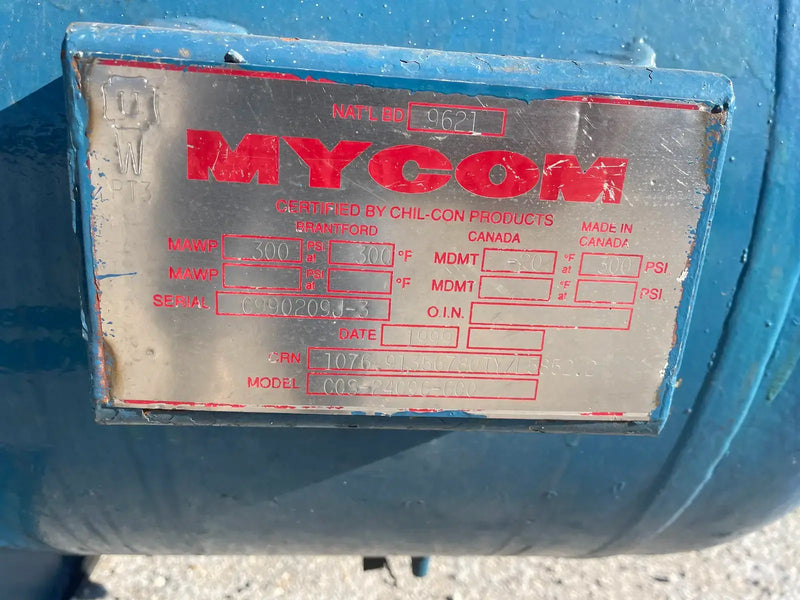 Mycom 160VLD Rotary Screw Compressor Package (Mycom 160VLD, 200 HP 230