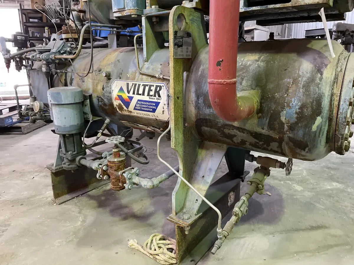 Vilter Rotary Screw Compressor Package (Vilter VSR221, 125 HP 230/460