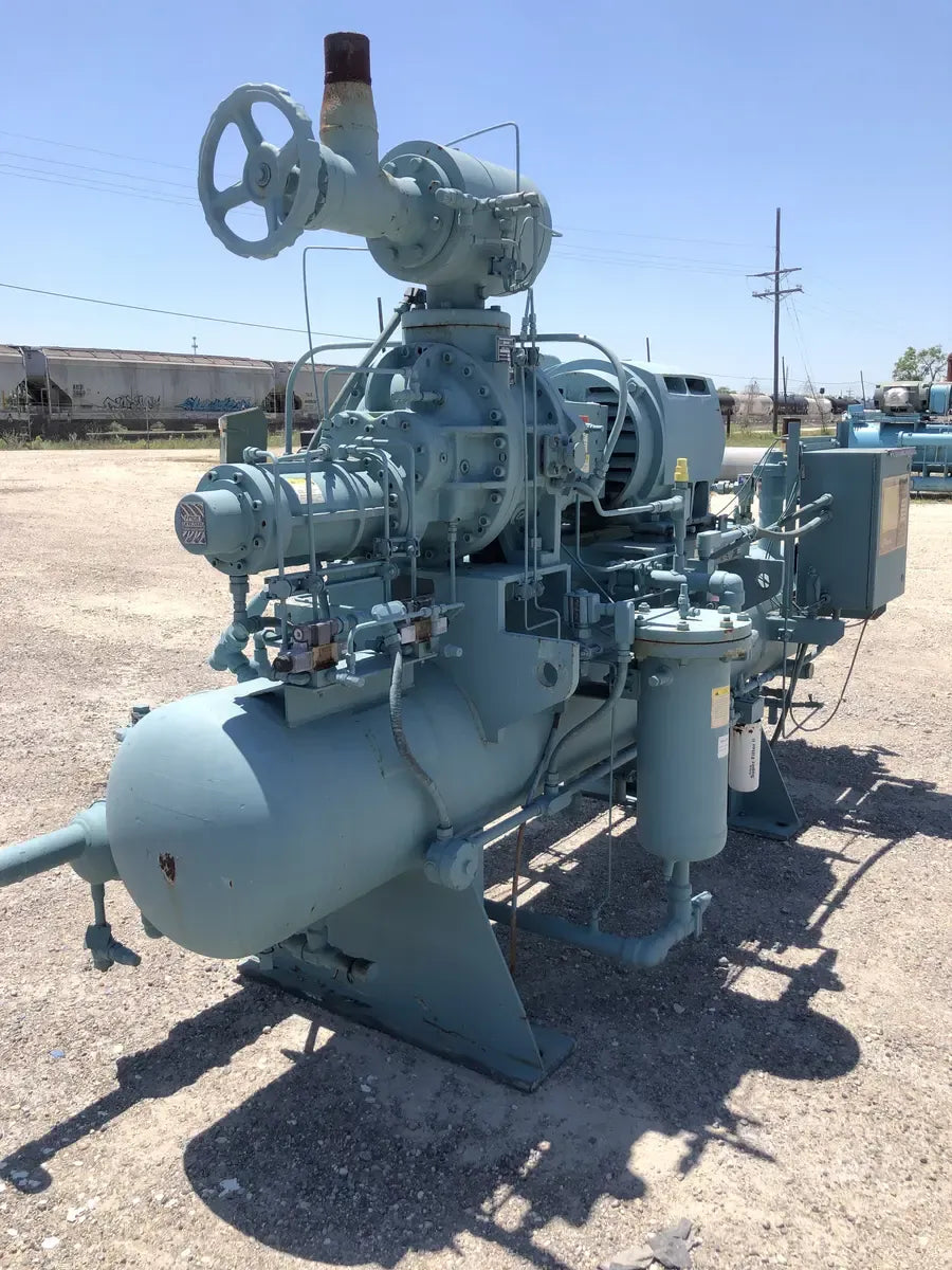 Frick RWB II 60 E Rotary Screw Compressor Package Frick TDSH163S 150 frick-rwb-ii-60-e-rotary-screw-compressor-package-frick-tdsh163s-150