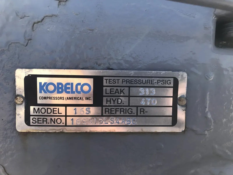 Paquete de compresor de tornillo rotativo FES 16S (Kobelco 16S, 200 HP 230/460 V, micropanel de control FES)