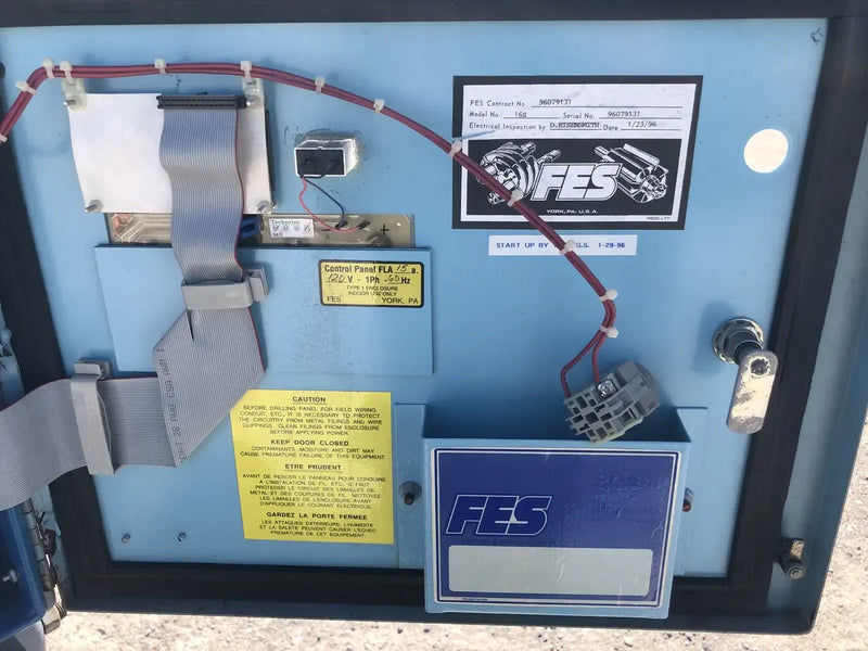 FES 16S Rotary Screw Compressor Package (Kobelco 16S, 200 HP 230/460 V, FES Micro Control Panel)