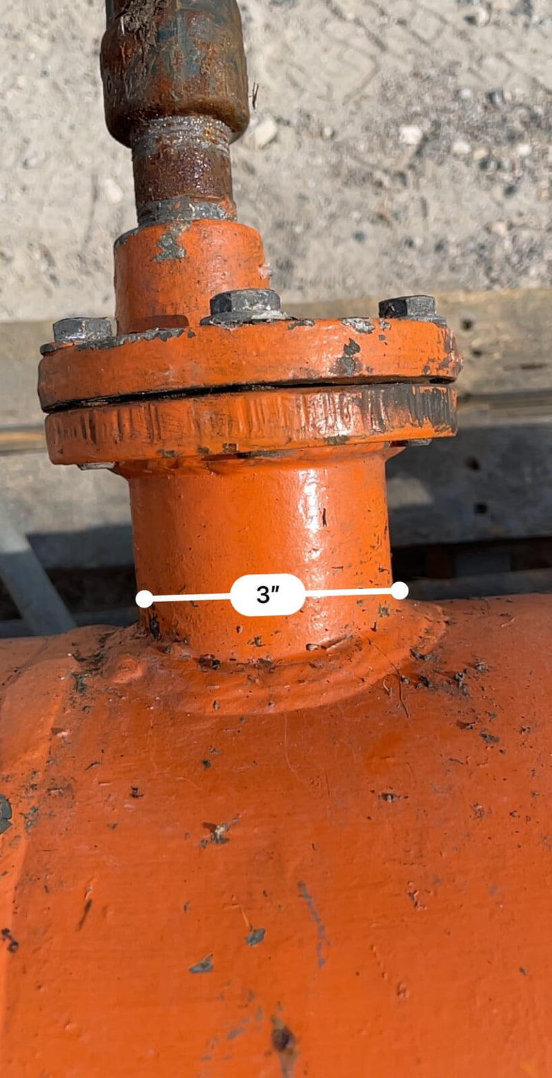Separador de aceite vertical Seattle Refrigeration Inc (12 pulgadas x 35 pulgadas, 17 galones)